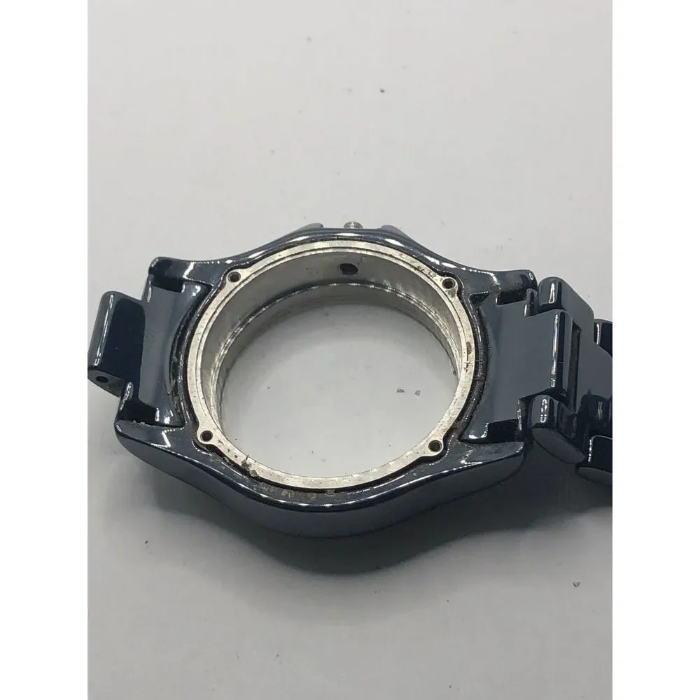 Michael Kors Watch Parts Blue Ceramic Crystal Case 38mm Band 20mm PJ38